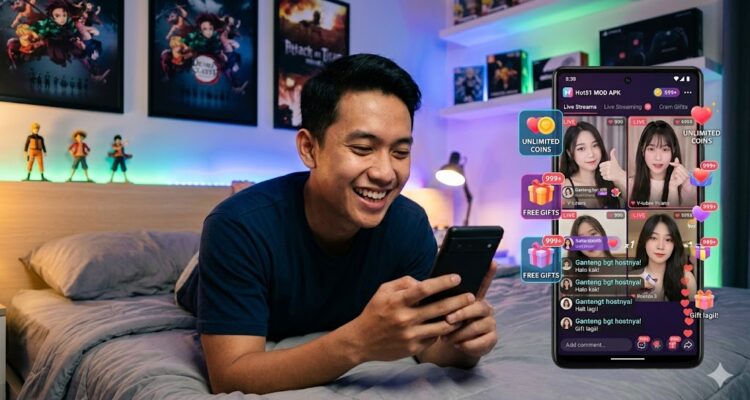 Hot51 MOD APK, Hot51 v1.2.596, Unlock All Room Hot51, Live Streaming Mod, Hot51 Unlimited Coins, Download Hot51 MOD, Hot Live APK, Streaming Cewek Cantik